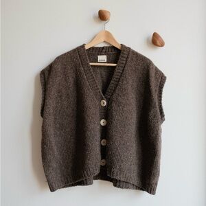 babaa vest no75 in oak